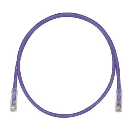 Panduit Cu, PC, Cat6, UTP, Cbl, VL, 1ft, EA UTPSP1VLY